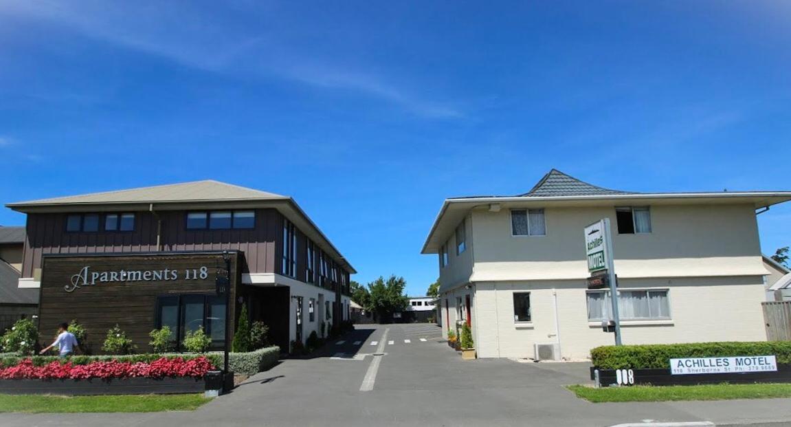 Achilles Motel Christchurch Exterior foto